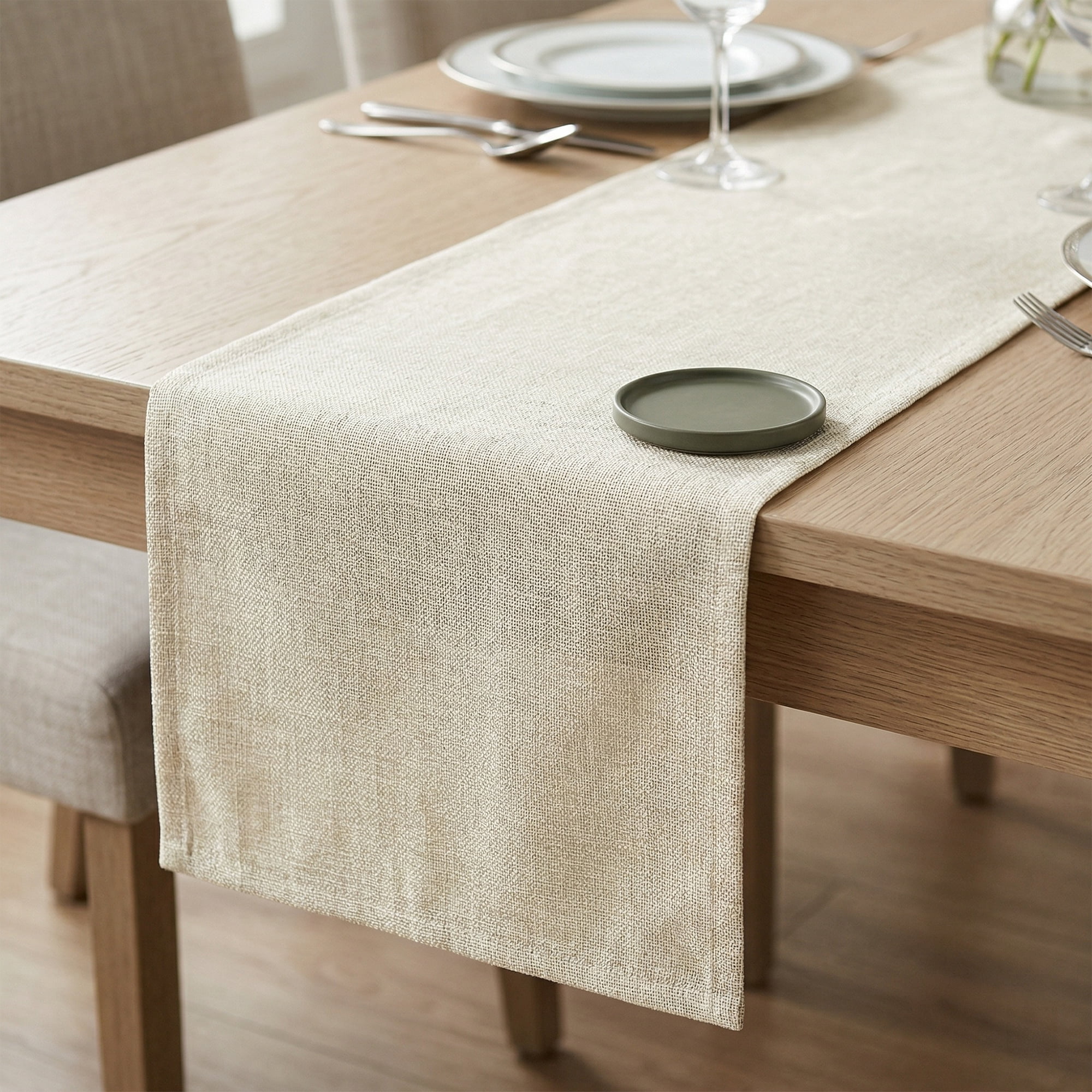 Unique Bargains Birthday Decorations Washable Kitchen Runner Beige 11.8x94.5in
