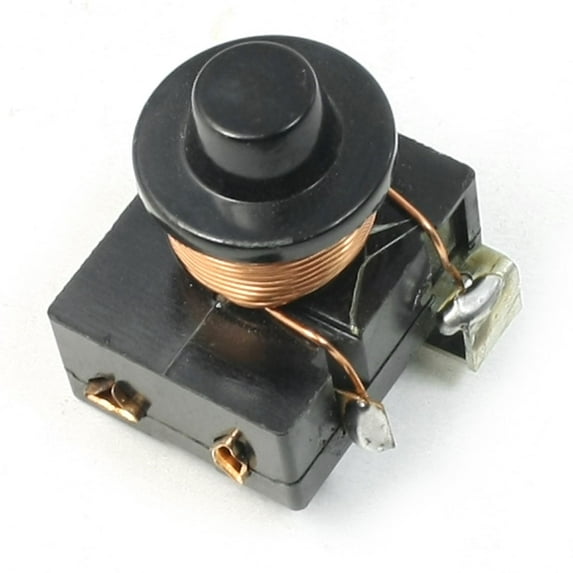 Unique Bargains Black 1/6 HP Refrigerator Parts Electromagnetic Compressor Relay