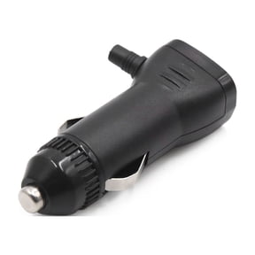 Unique Bargains Black 12V 24V Car Lighter Socket On Off Switch Plug Connector Adaptor