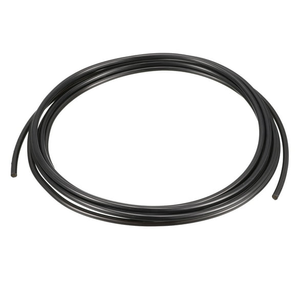 Unique Bargains Black 4mm OD 2.5mm ID 3 Meter Pneumatic PU Air Tube Hose