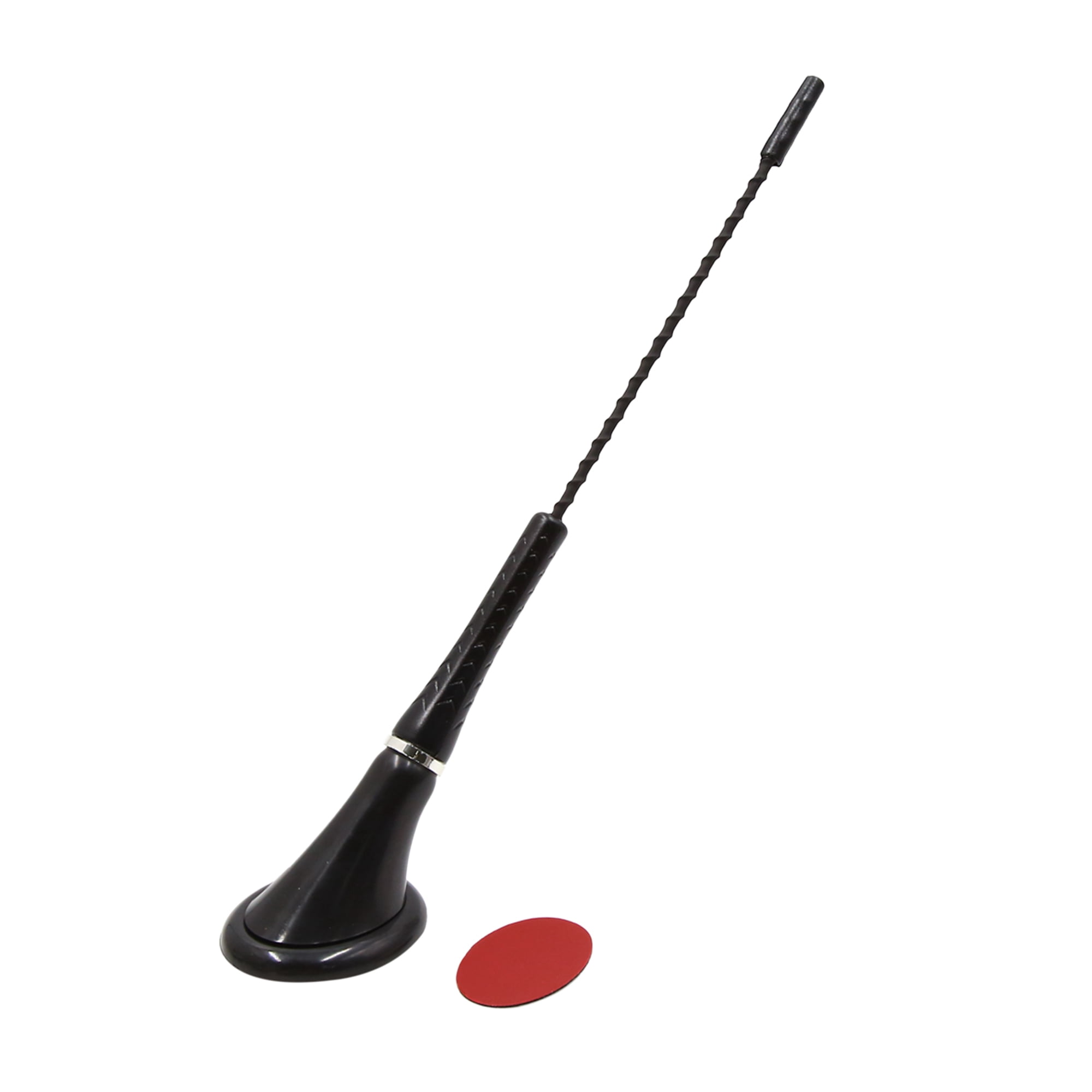 Unique Bargains Black Adhesive Base Car Decorative Antenna Universal Waterproof