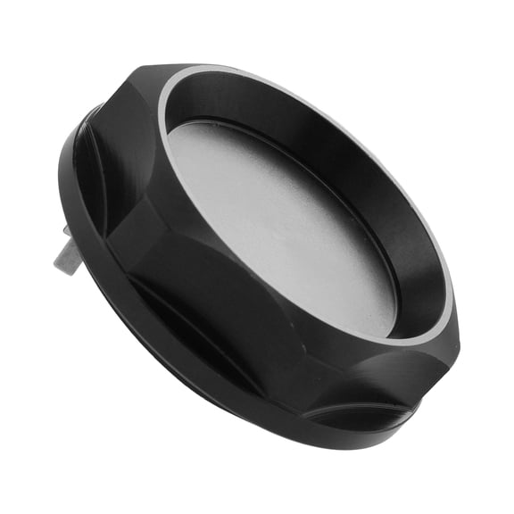 Unique Bargains Black Aluminum Alloy Car Auto Gas Engine Oil Filler Cap Plug Cover Replacement for Mitsubishi Black