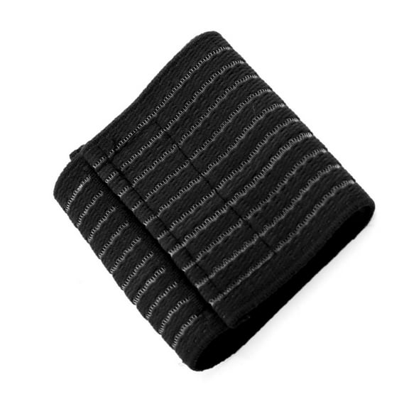 Unique Bargains Elastic Sports Wrist Brace Band Hand Palm Wrap Bandage Guard Supporter Black