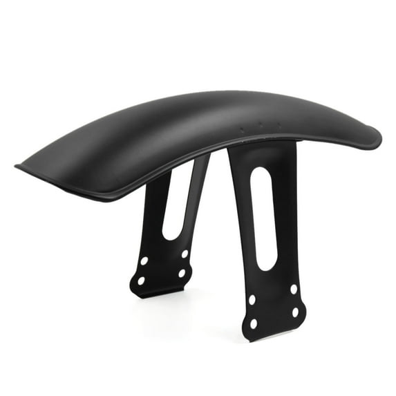 Unique Bargains Black Metal Motorcycle Front Fender Mudguard Splash Mud Guard for CG125