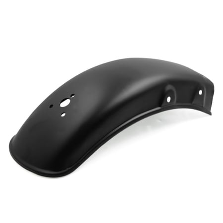 Unique Bargains Black Metal Motorcycle Rear Fender Mudguard Splash Mud Guard for GN125