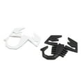 thumbnail image 1 of Unique Bargains Black Metal Scorpion Shape Car Auto Exterior Decor Sticker Adhesive Decal, 1 of 2
