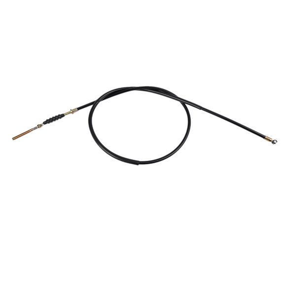 Unique Bargains Black Motorcycle Motorbike Front Brake Cable Wire Replacement for CG125
