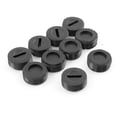 thumbnail image 1 of Unique Bargains Black Plastic 14mm x 5.5mm Carbon Brush Holder Caps Cover 10 Pcs, 1 of 1
