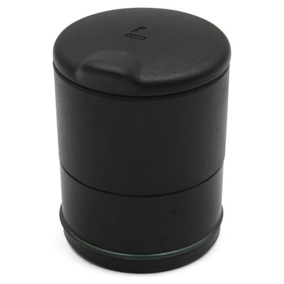 Unique Bargains Black Plastic Portable Casing Auto Car Smoking Ashtray Holder