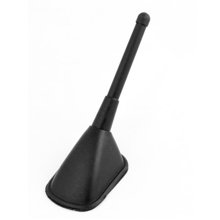Unique Bargains Black Plastic Van Car Truck Self Adhesive Roof Top Dummy Antenna 6.4" Long