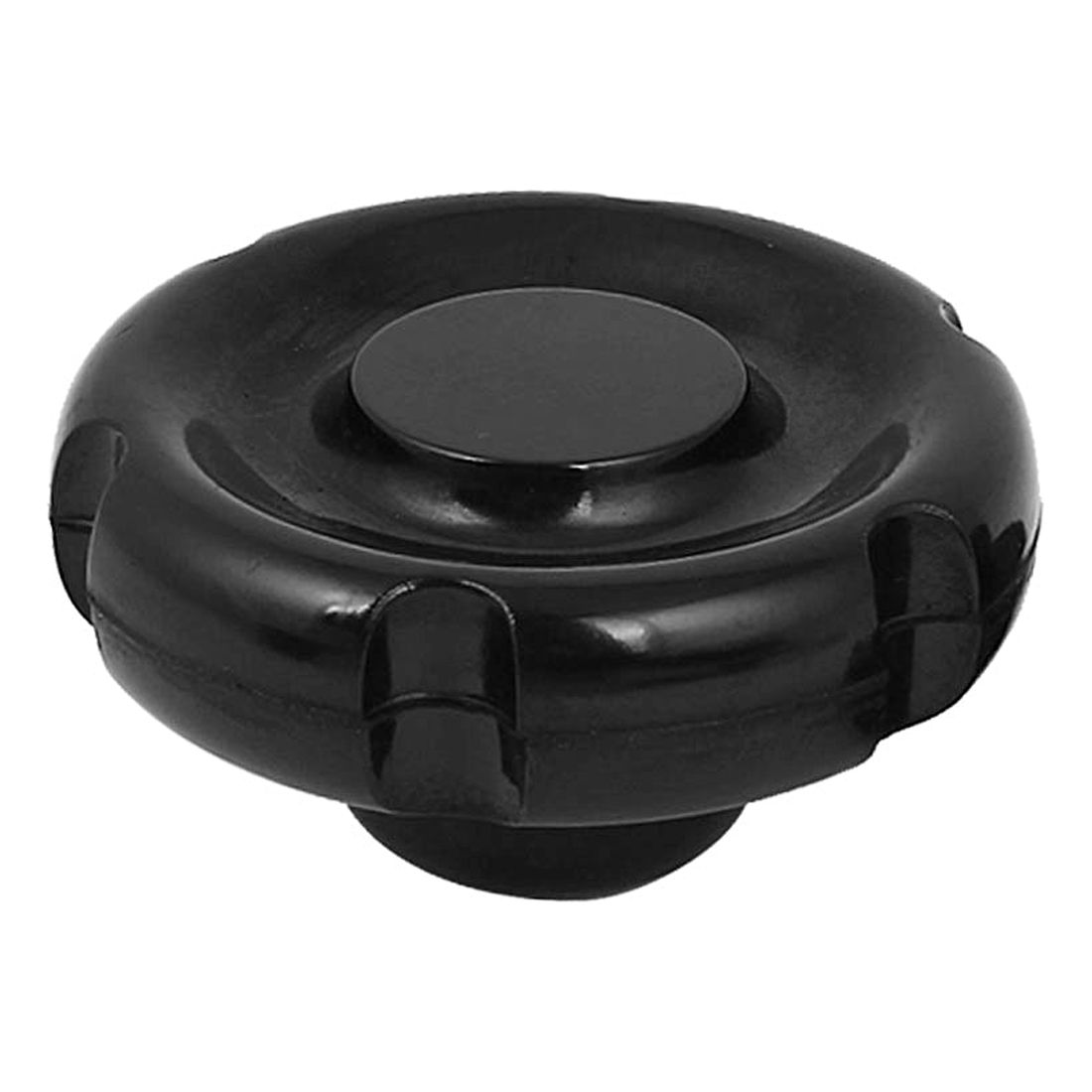 Unique Bargains Black Replacement M12 x 75mm Female Threaded Knurled