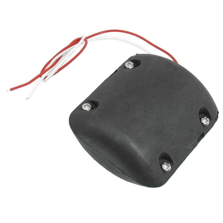Unique Bargains Black Shell Massage Cushion DC 12V 4100RPM Motor