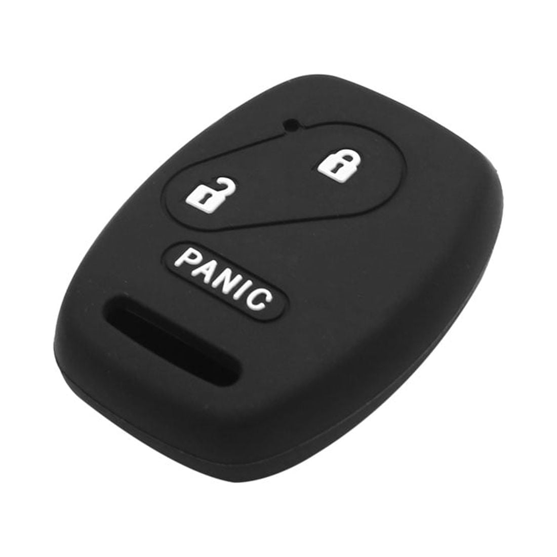 Unique Bargains Black Silicone 2+1 Button Remote Key Cover Case ...