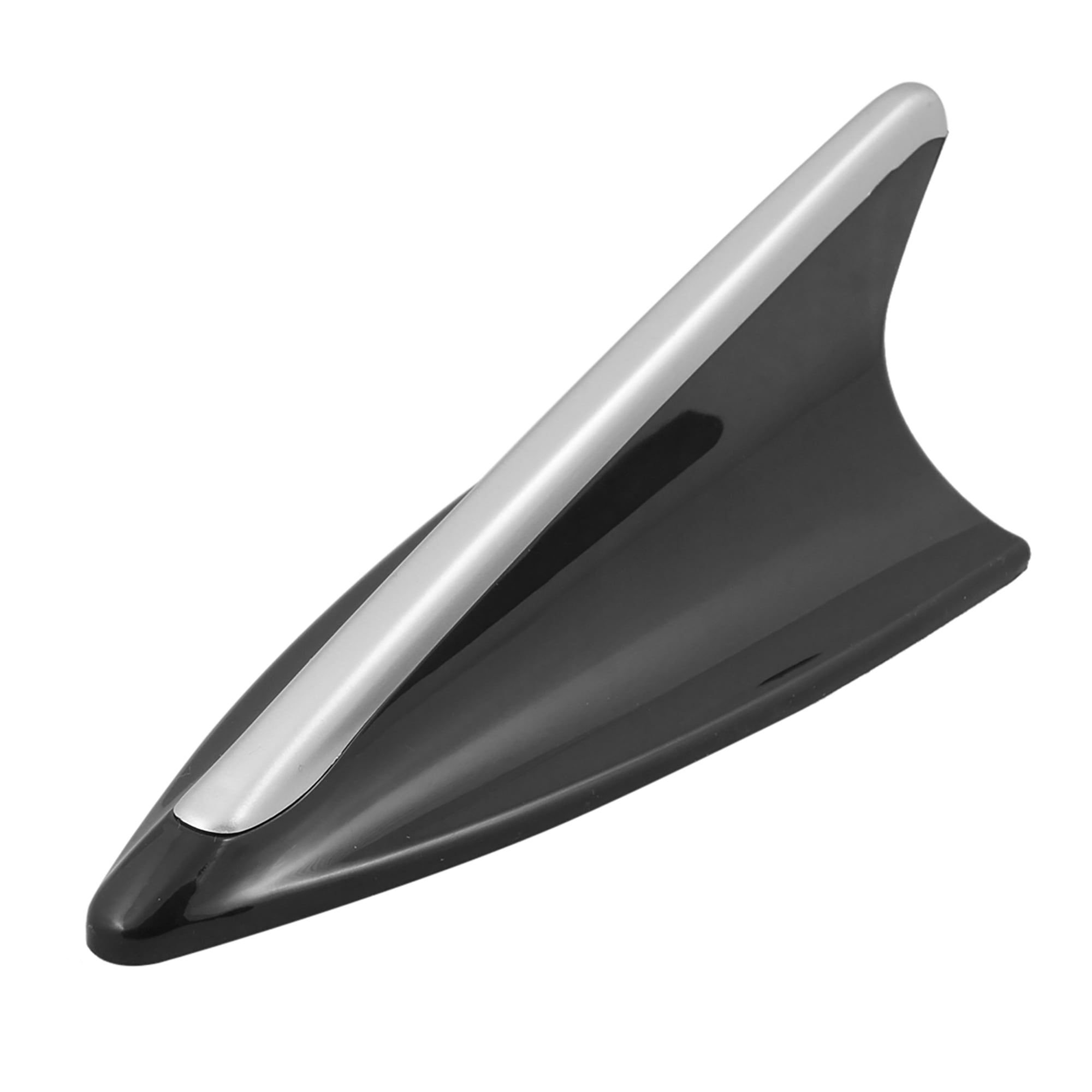 Unique Bargains Black Silver Tone Plastic Anti Static Auto Car Decor Earth Antenna