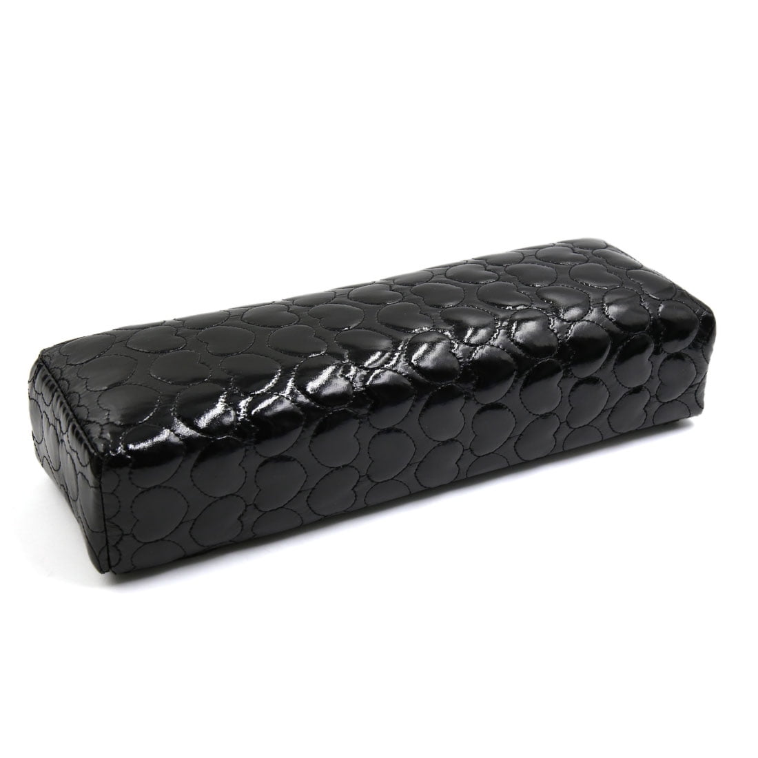 Unique Bargains Black Soft Hard Manicure Nail Art  Hand Arm Wrist Rest Cushion