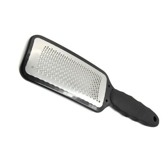 Unique Bargains Black Stainless Steel Hard Skin Foot Care Pedicure Remover File