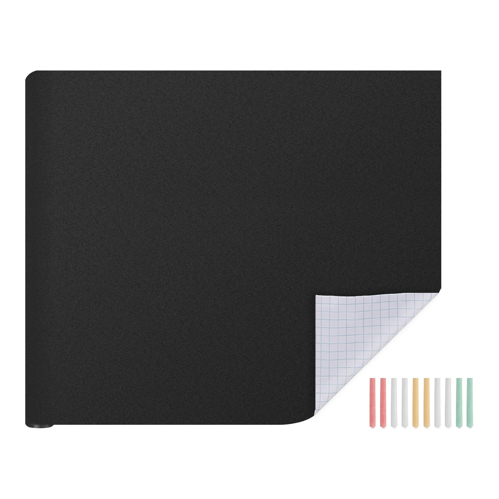 Unique Bargains Blackboard Wall Sticker Roll Sticker Board Self ...