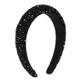 thumbnail image 1 of Unique Bargains Bling Padded Hairband Sparkle Faux Crystal Headbands Black, 1 of 7