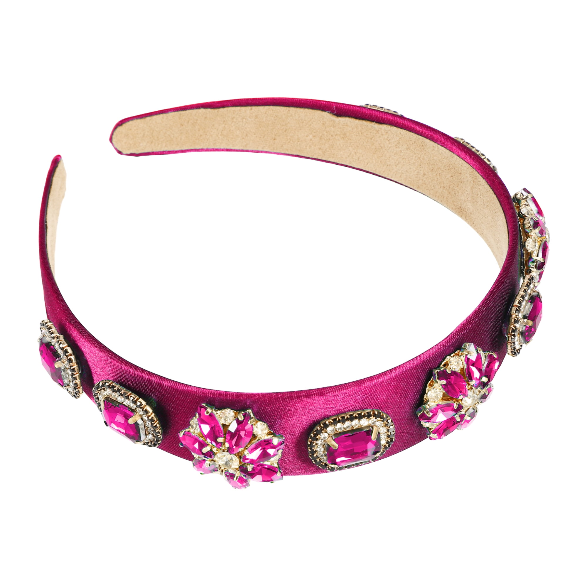 Unique Vintage Rose Headband Kanzashi Headband Pink Roses Kanzashi Flower Headband for  main image 2
