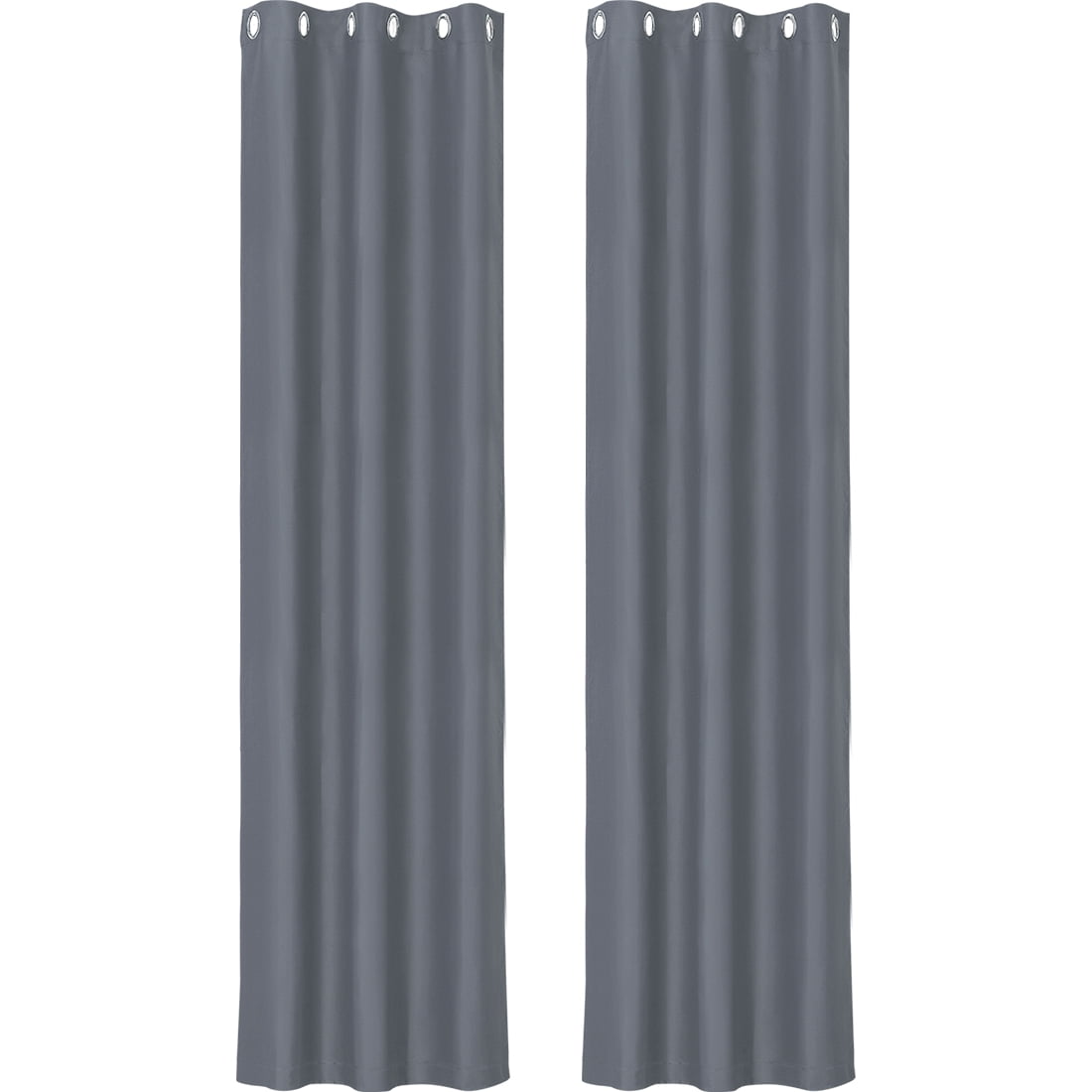 Unique Bargains Blockout Window Darkening Grommet Curtain