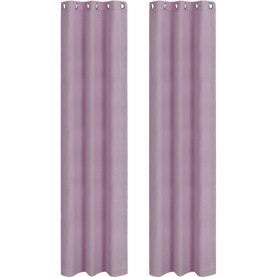 Unique Bargains Blockout Window Darkening Grommet Curtain