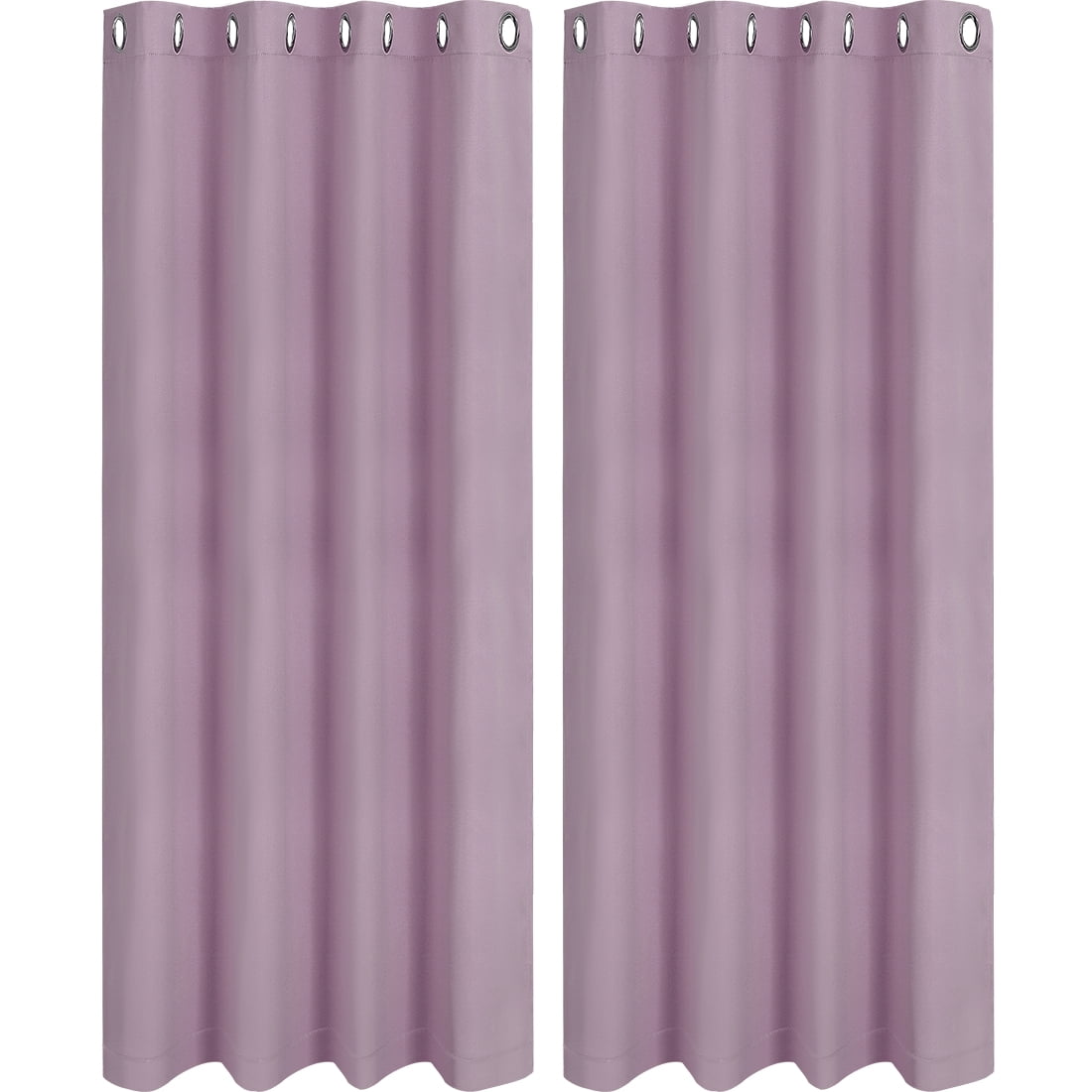 Unique Bargains Blockout Window Darkening Grommet Curtain