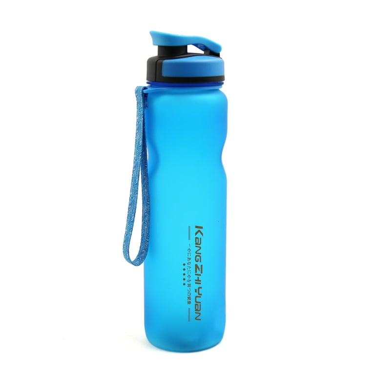 Portable Sports Hiking Water Bottle Soft Touch Rubber Coating with  Carabiner Slimming Cup with Straw Handle - China Water Bottle and Thermos  price