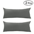 thumbnail image 1 of Unique Bargains Body Pillow Covers Egyptian Cotton Pillowcases Set of 2, 1 of 8