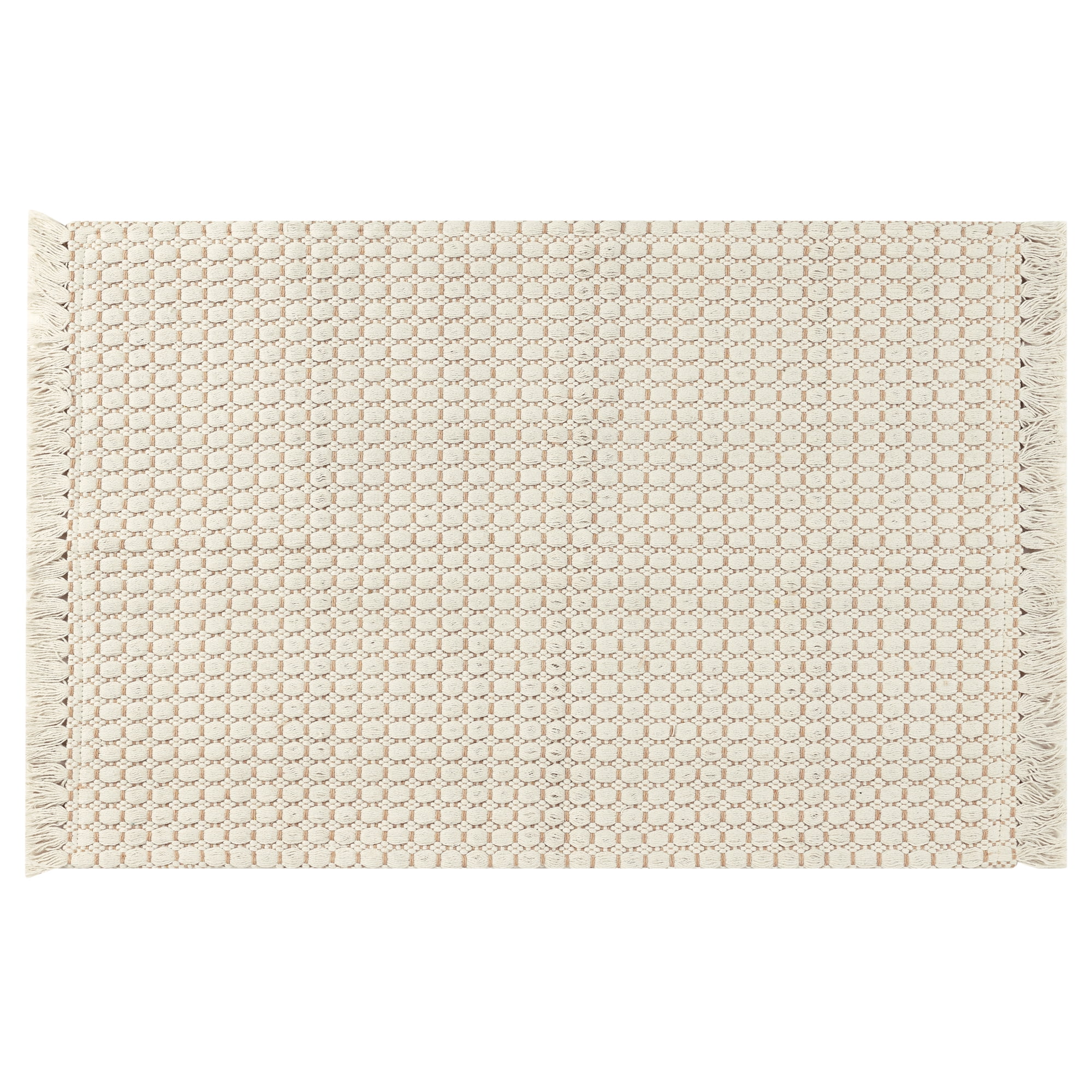 Unique Bargains Bathroom Rug - Woven Texture Rug - 16 x 24 - Walmart.com