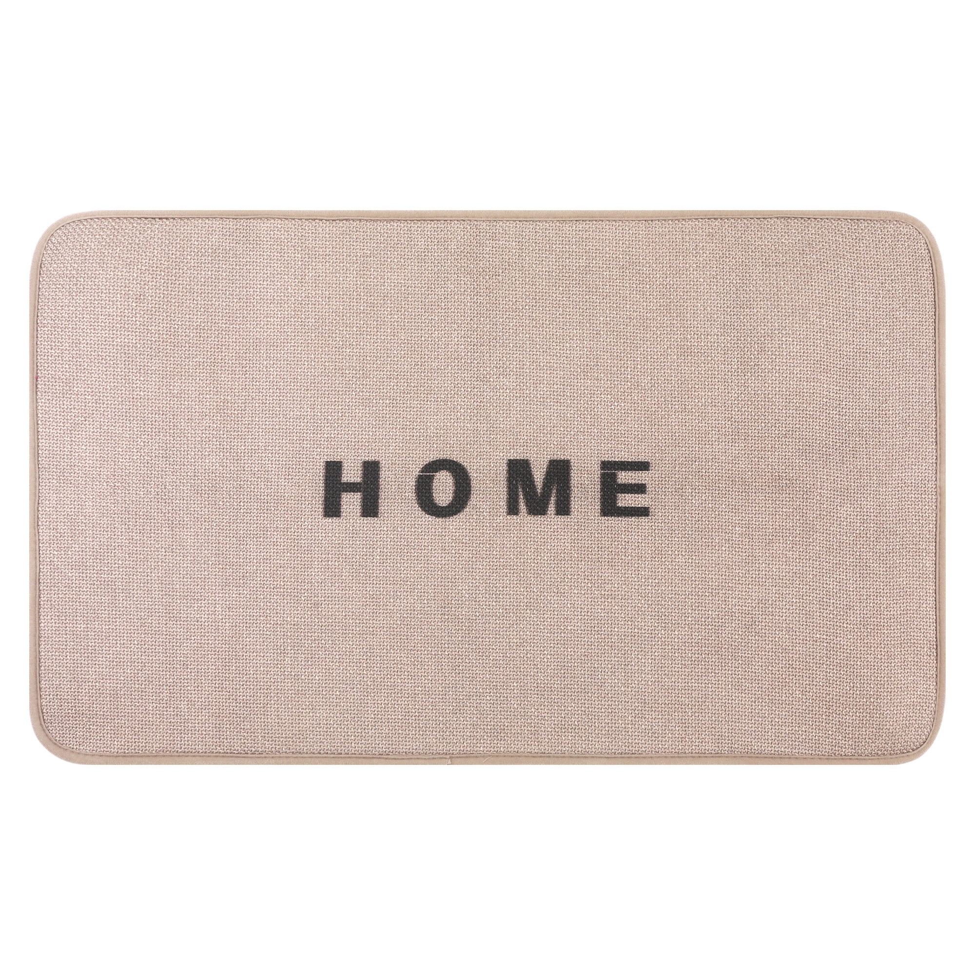 Unique Bargains Boho Bathroom Rugs Absorbent Non Slip Washable Bath Rugs Khaki 20" x 32"
