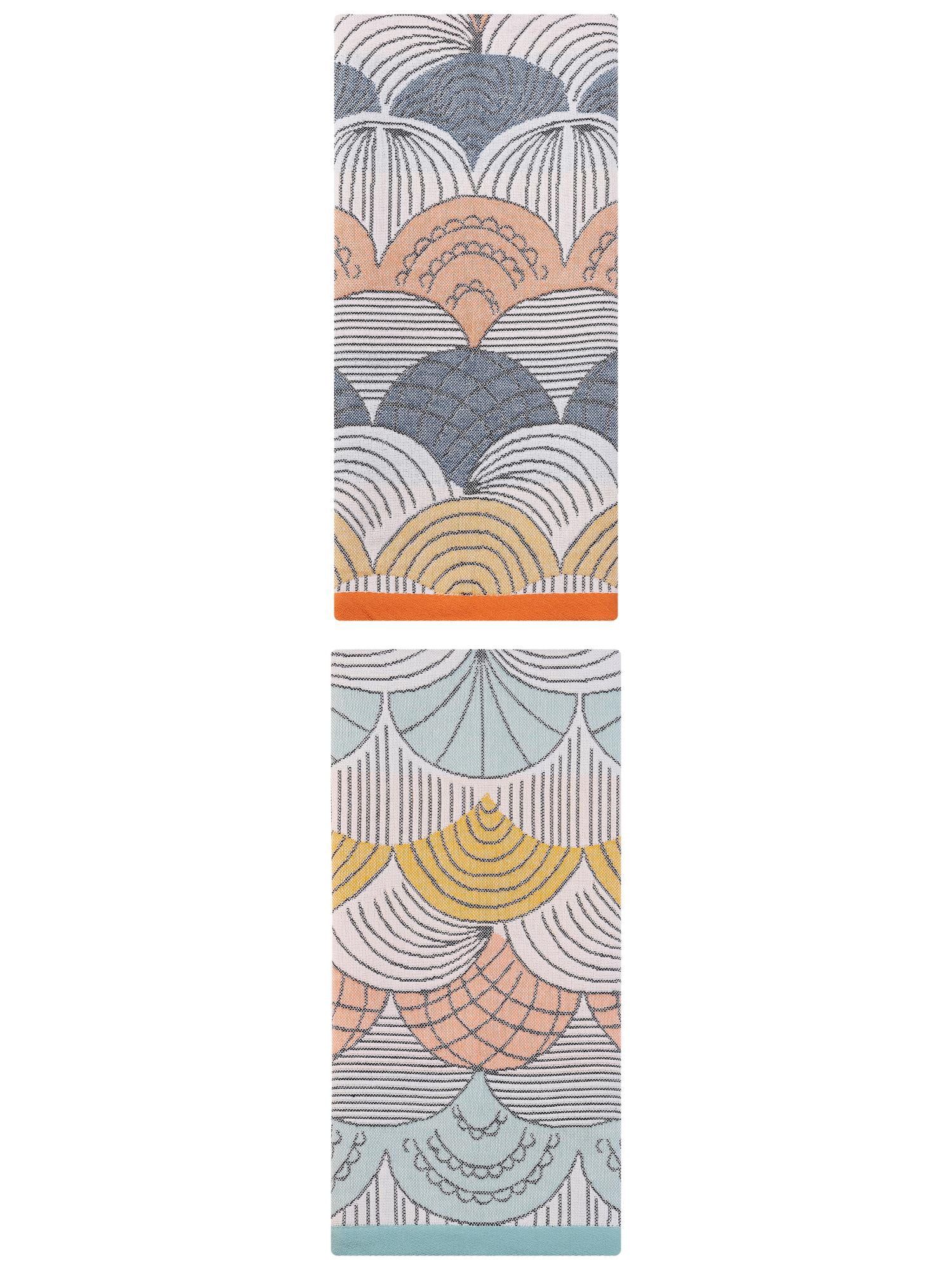 Unique Bargains Boho Cotton Cute Pattern Hand Towel Decorative Multicolor 29" x 13"