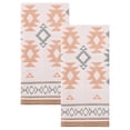 thumbnail image 1 of Unique Bargains Boho Cotton Cute Pattern Soft Absorbent Towel Green 2pcs, 1 of 6