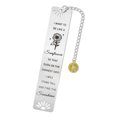 thumbnail image 1 of Unique Bargains Bookmark Book Marks for Reading Silver Tone Sunflower, 1 of 7