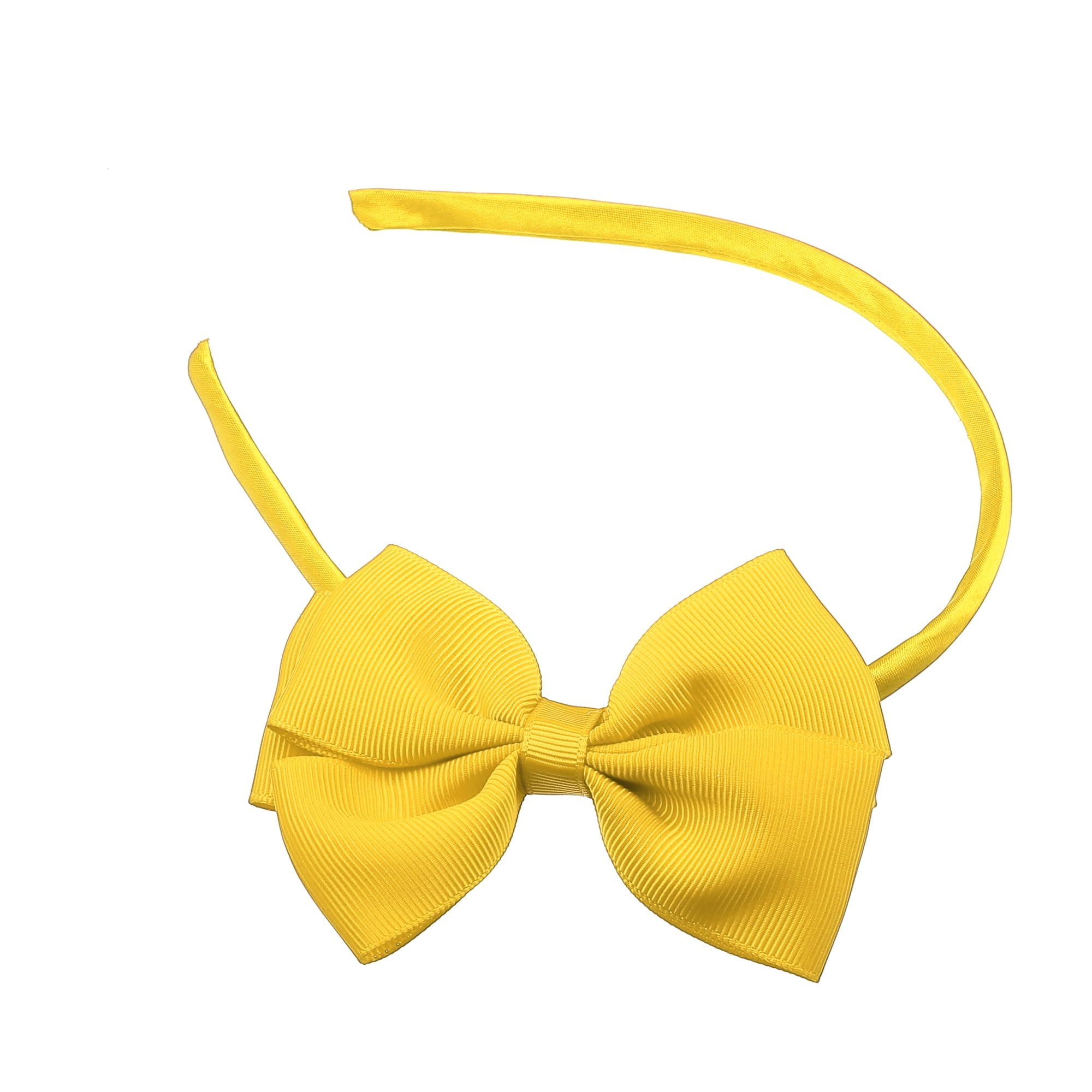 Unique Bargains Bow Headband Fashion Cute Polyester Hairband 