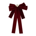 thumbnail image 1 of Unique Bargains Bowknot Ribbon Bow Brooch Neck Tie Light Red, 1 of 6