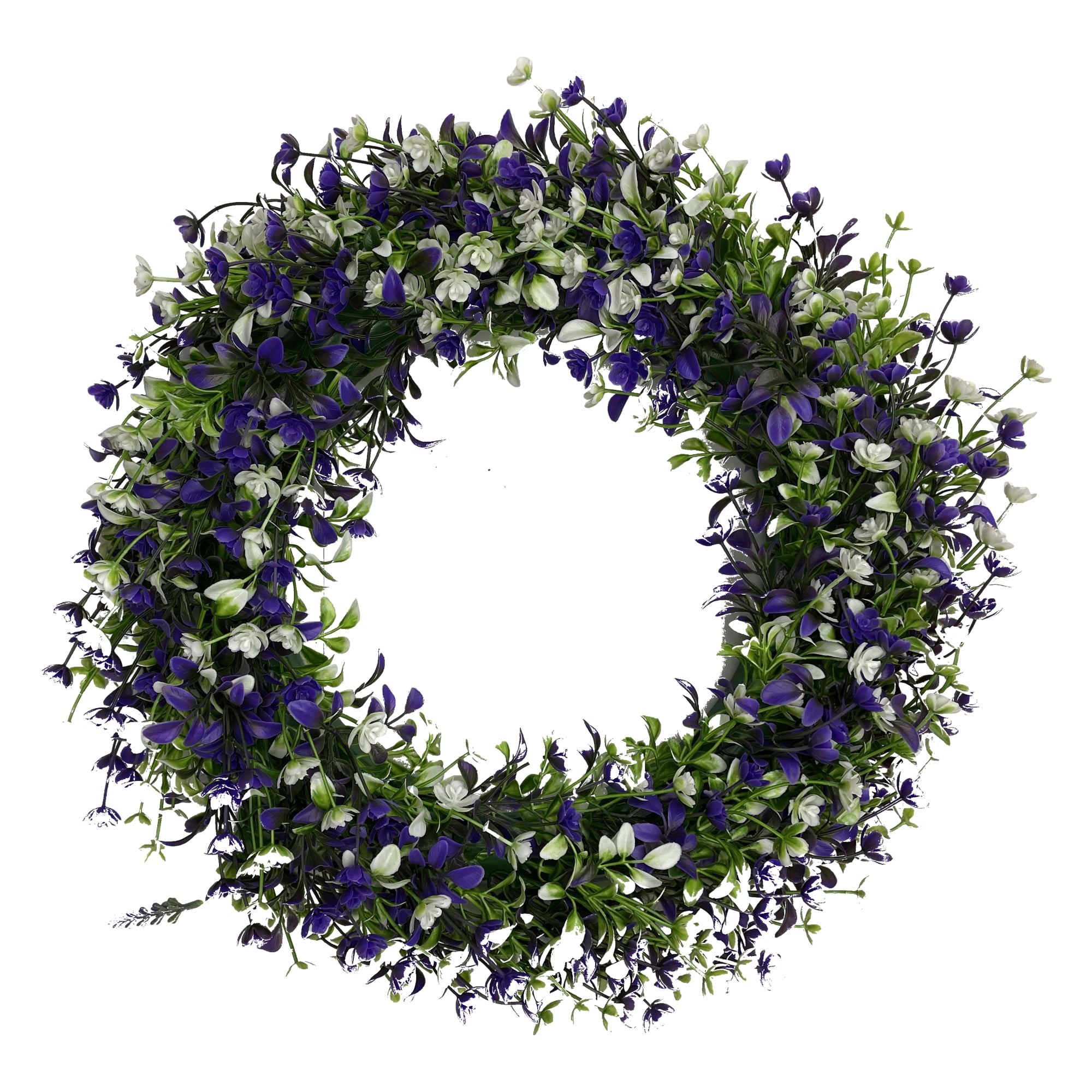 Unique Bargains Boxwood Wreaths for Front Door Fall Decorations Farmhouse Wreaths Purple