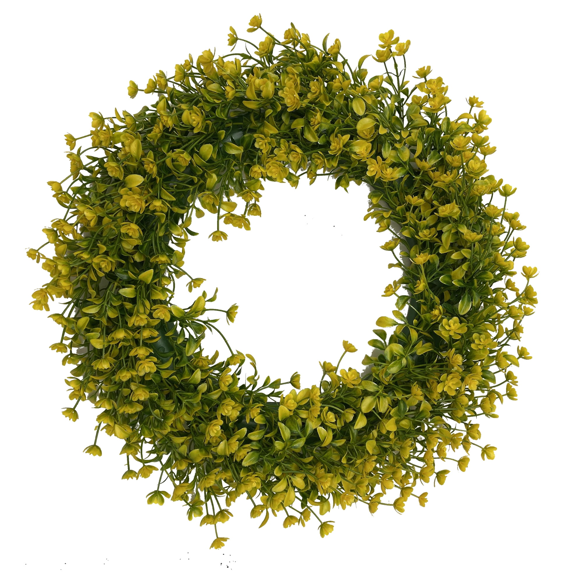 Unique Bargains Boxwood Wreaths for Front Door Fall Decorations Farmhouse Wreaths Yellow