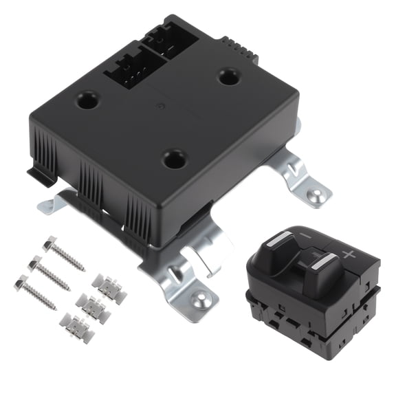 Unique Bargains Brake Control Module for Dodge for Ram 1500 for Dodge for Ram 2500 Brake Box Controller Replacement Part 4+10 Pins Box Assembly 82213474AB