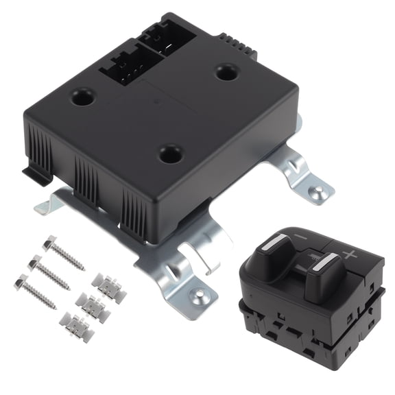 Unique Bargains Brake Control Module for Dodge for Ram 1500 for Dodge for Ram 2500 Brake Box Controller Replacement Part 4+10 Pins Plastic Box Assembly 82214492AB