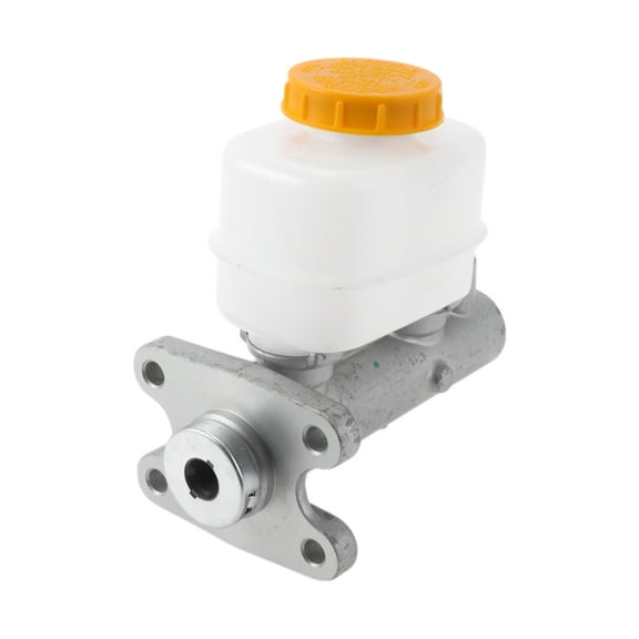 Unique Bargains Brake Master Cylinder Reservoir No.46010VS40A for Nissan PATROL Y61 1997-2000 Hydraulic Master Cylinder Silver Tone,White Aluminum Alloy 1 Pc