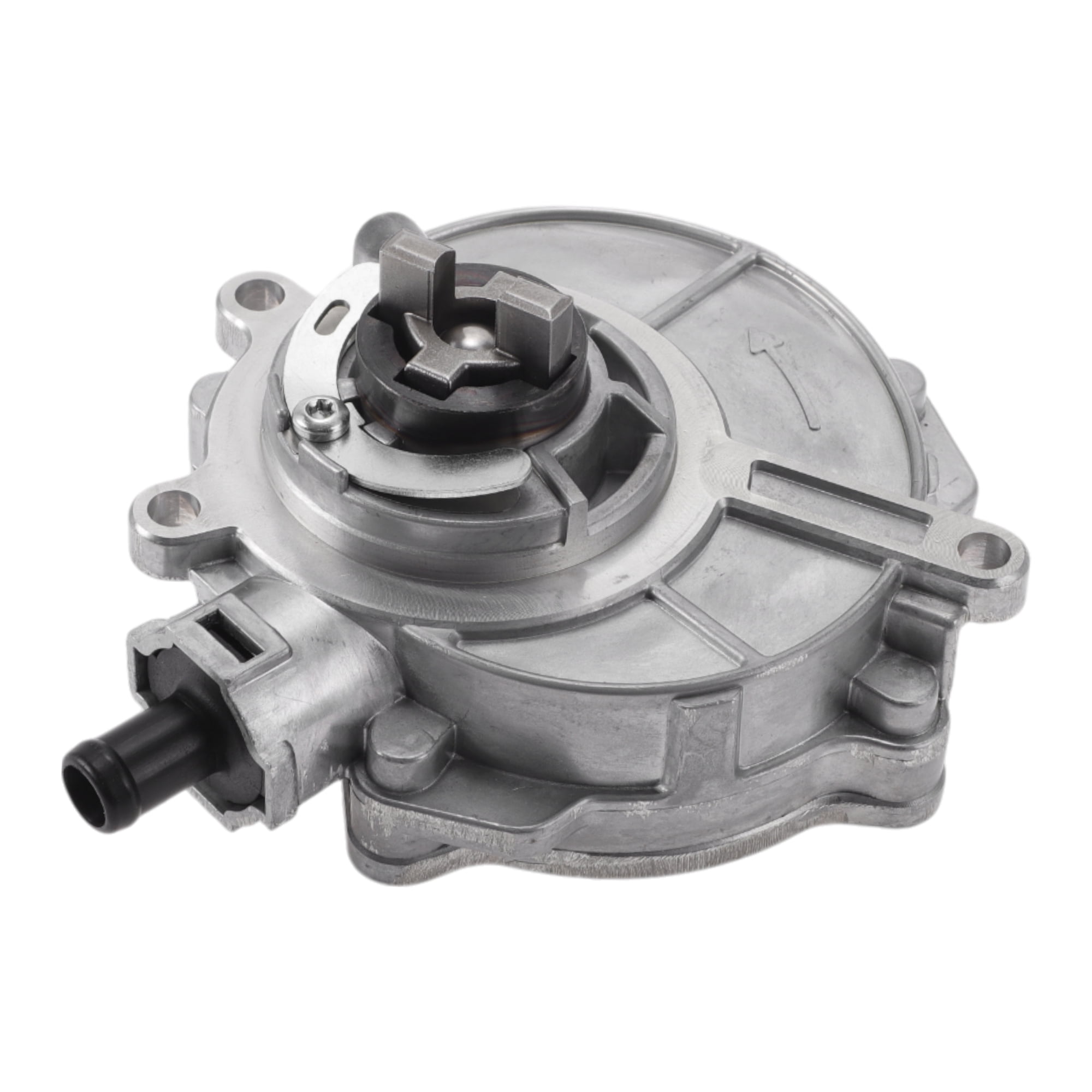 Unique Bargains Brake Vacuum Pump No.06E145100AA Engine Vacuum Pump for Audi A4 Quattro V6 3.2L 2009 Aluminum Alloy Silver Tone 1 Pc
