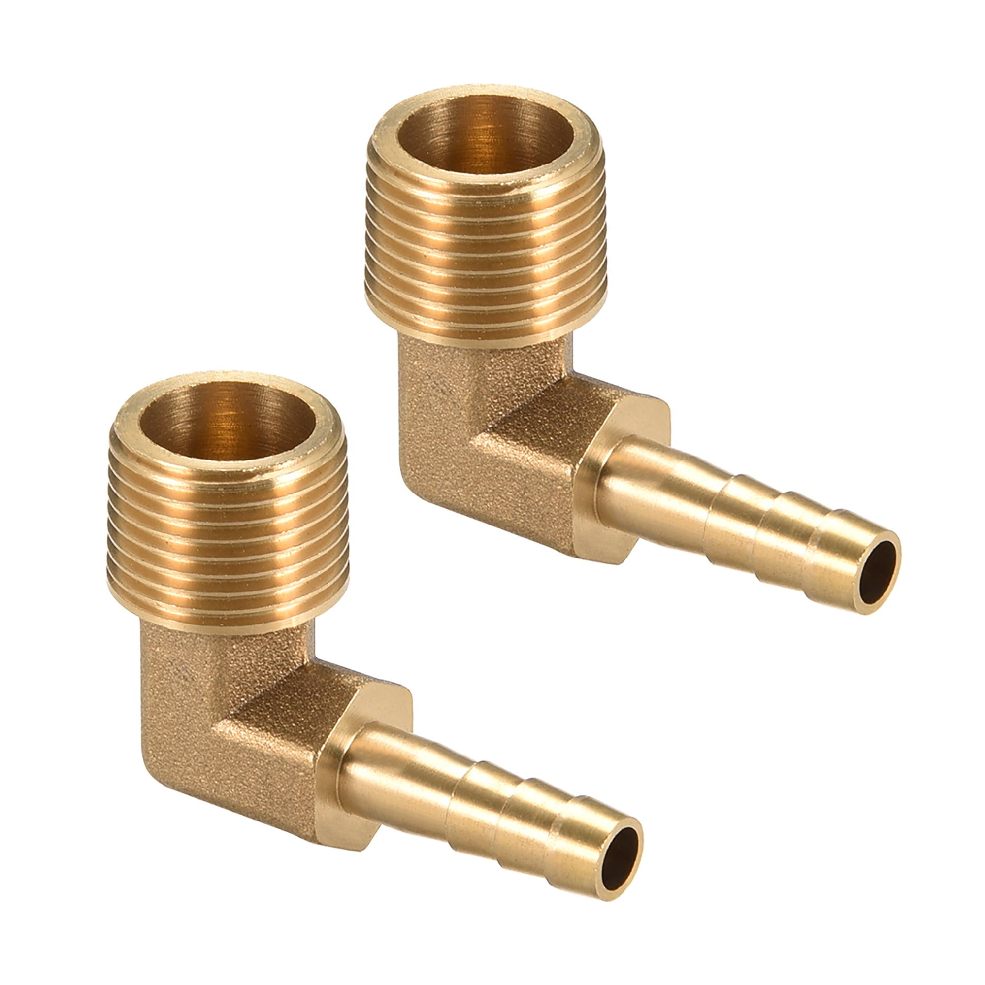 Snapklik.co : LTWFITTING Brass Barb Hose Splicer Ender 1/2-Inch Fitting For Vehicle Fuel - View #5