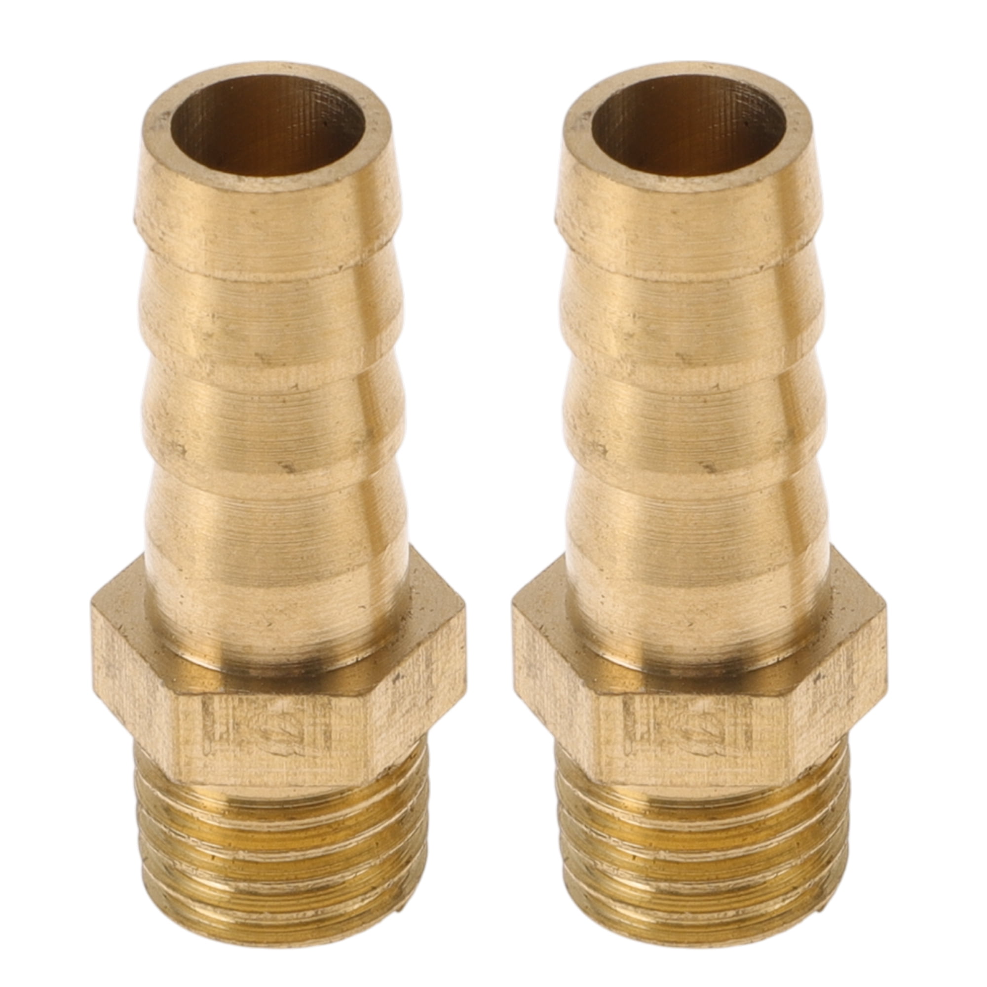 M12x1.25 To 8mm Hose Connector - Black Anodised Aluminium Hose Barb Fitting 10 thumbnail image