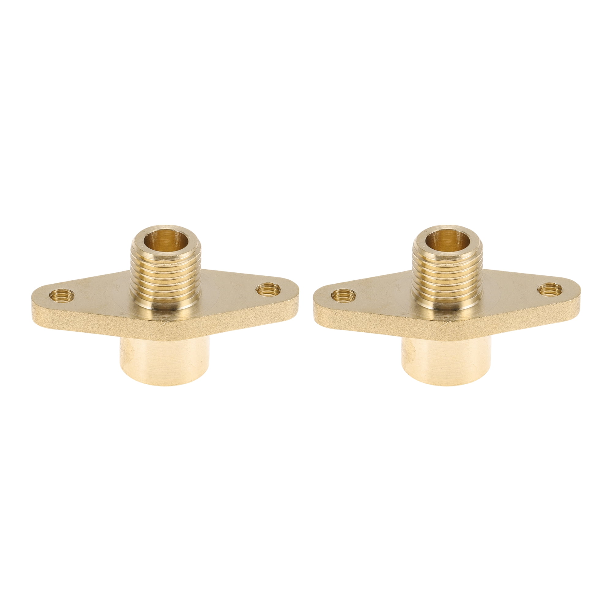 Unique Bargains Brass Pipe Fittings 1/4