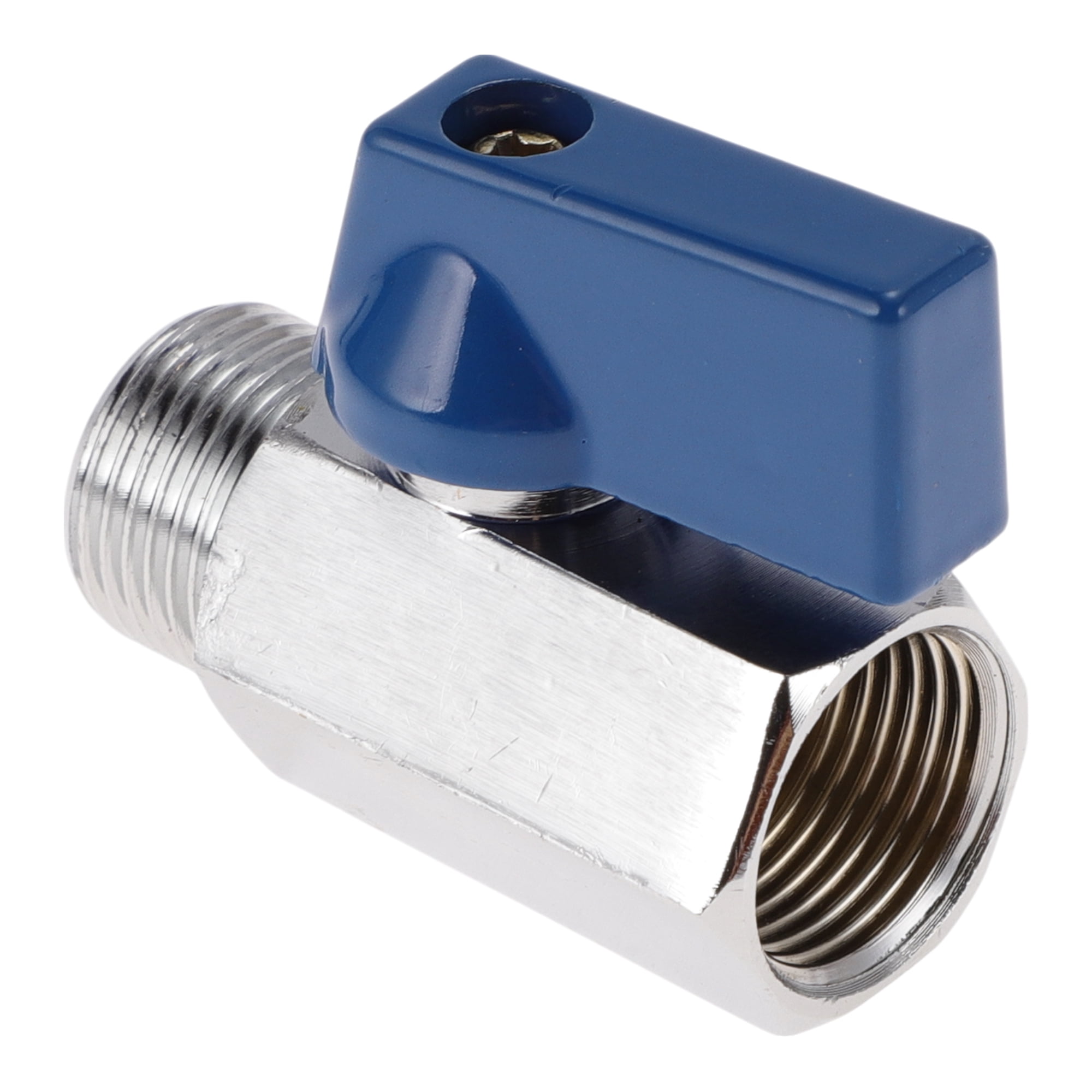 Brass Union Pipe Fitting – 3/8" Female NPT X 3/8" Female NPT, For Gas, Hydraulic, Refrigeration Lines