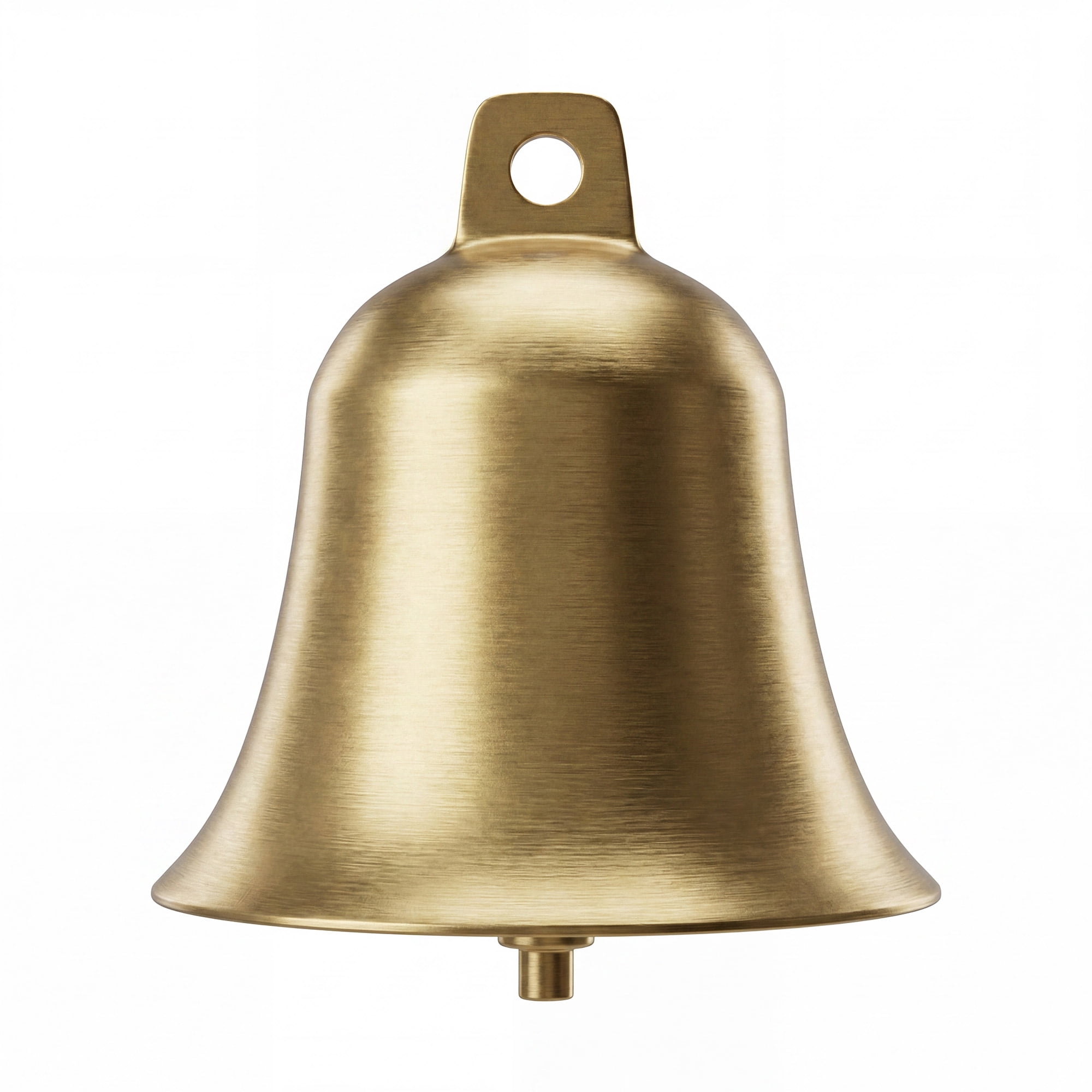 Unique Bargains Brass Round Hanging Decorative Jingle Bell Copper 3.1" x 3.1" x 3.1"