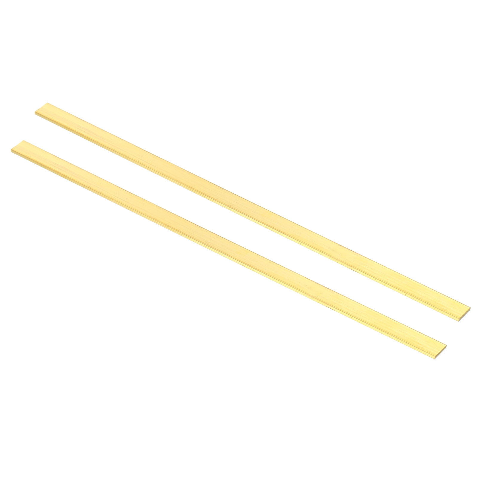 Unique Bargains Brass Square Bar, Solid Square Mill Stock for Crafts 1/12x1/2x12"
