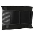 thumbnail image 1 of Unique Bargains Breathable Back Brace Lumbar Support Mesh Design Adjustable Support Straps Lower Back Brace Black Size S, 1 of 6