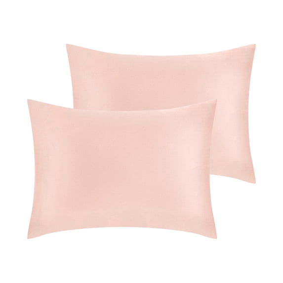 Unique Bargains Breathable Envelope Closure Polyester Pillowcase (2 Count) Jade Color Queen