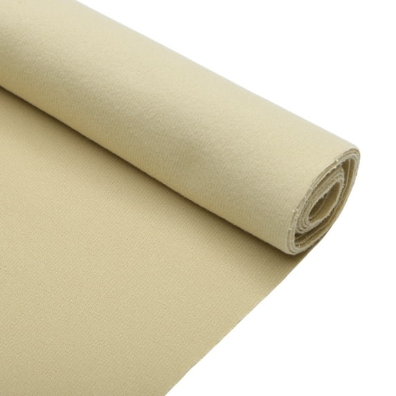 Unique Bargains Breathable Mesh Headliner Fabric Interior Trim DIY Roof Repair Replacement for Car Truck RV SUV Automotive Breathable Mesh Fabric Beige 54" L x 48" W